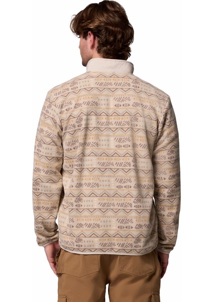 Sequoia Grove Printed Tam Fermuarlı Erkek Polar Üst fiyatları