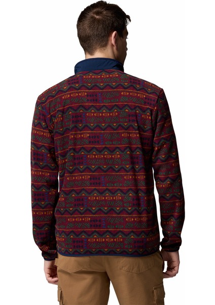 Sequoia Grove Printed Tam Fermuarlı Erkek Polar Üst fiyatları