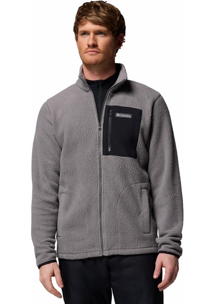 Jasper Ridge Pebbled Tam Fermuarlı Erkek Polar Üst