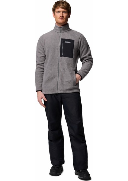 Jasper Ridge Pebbled Tam Fermuarlı Erkek Polar Üst