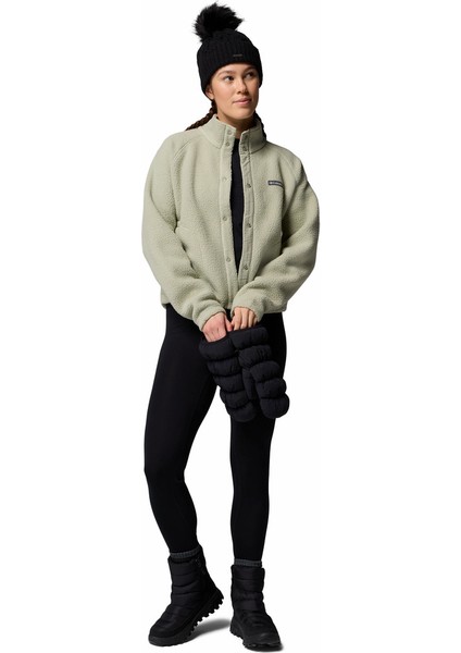 Jasper Ridge Pebbled Full Snap Kadın Polar Üst