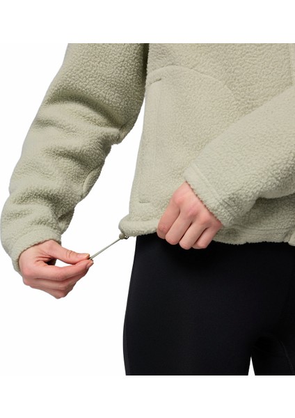 Jasper Ridge Pebbled Full Snap Kadın Polar Üst