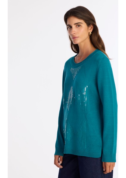 Regular Bisiklet Yaka Uzun Kol Kazak fiyatları