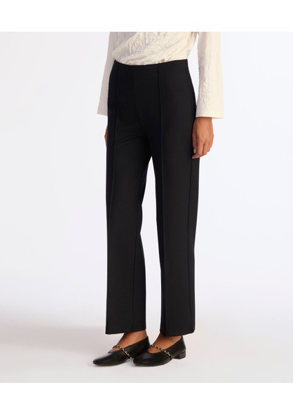 Nervürlü Düz Kalıp Pantolon modelleri