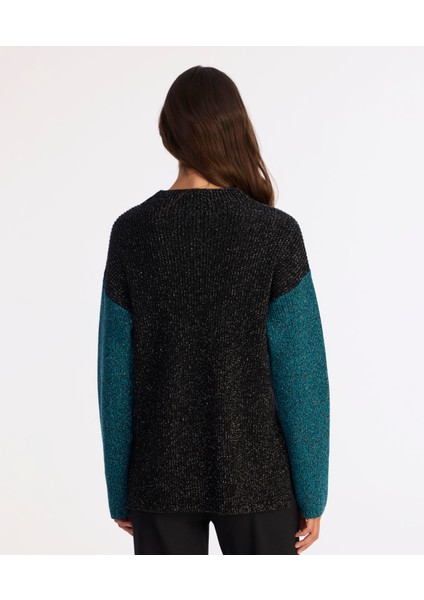 Geniş Yarım Balıkçı Yaka Uzun Kol Kazak indirimleri