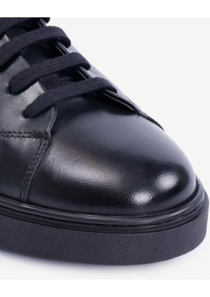 Arkası Örgülü Deri Spor Ayakkabı fiyatları