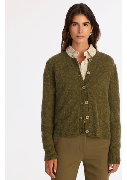 Regular Bisiklet Yaka Uzun Kol Hırka fiyatları