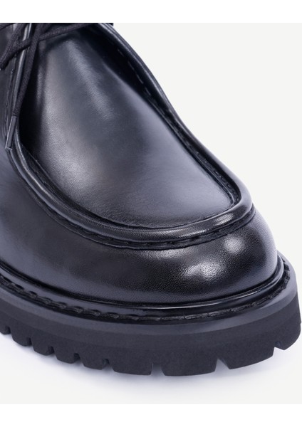 Bağcıklı Deri Düz Ayakkabı fiyatları