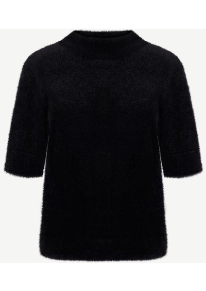 Regular Dik Yaka Kısa Kol Kazak indirimleri