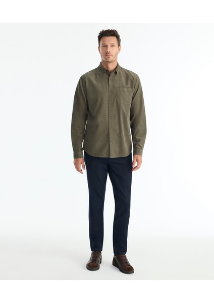 Regular Gömlek Yaka Uzun Kol Gömlek