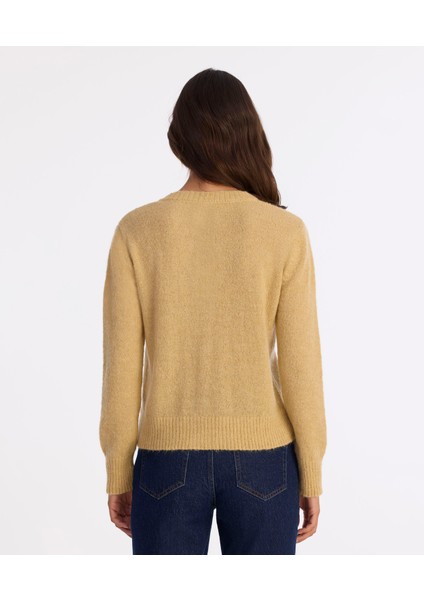 Regular Bisiklet Yaka Uzun Kol Hırka fırsatları