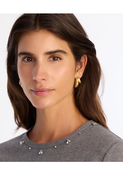 Regular Bisiklet Yaka Kısa Kol Kazak fırsatları