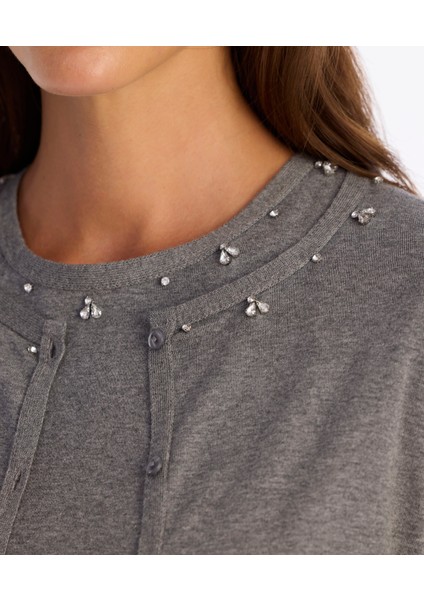 Regular Bisiklet Yaka Uzun Kol Hırka modelleri