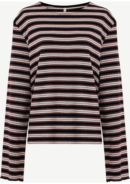 Regular Bisiklet Yaka Uzun Kol T-Shirt indirimleri