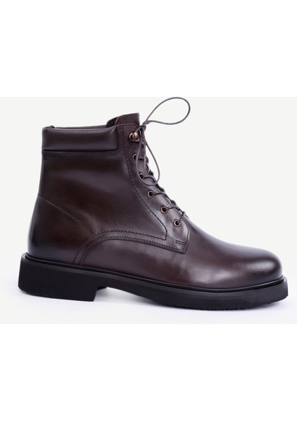 Bağcıklı Deri Bot