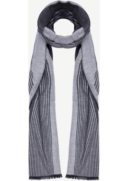 Çizgili Maskulen Şal