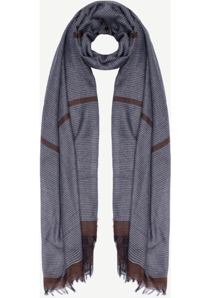 Çizgili Maskulen Şal
