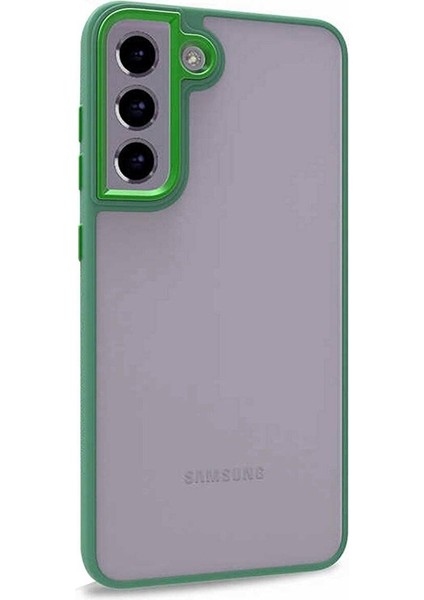Samsung Galaxy S22 Plus Nilcs Kılıf Yeşil