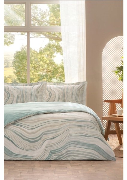 Özdilek Çift Kişilik Ranforce Nev Takımı Naturel Marble