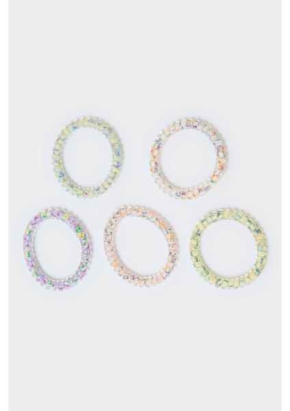 Kadın 5'li Spiral Lastik Toka G0041AXNS