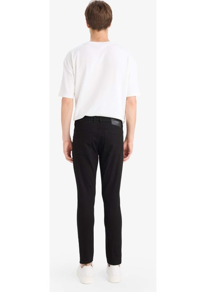 Carlo Skinny Fit Ekstra Dar Kalıp Normal Bel Ekstra Dar Paça Jean Pantolon R8763AZ25AU indirimleri