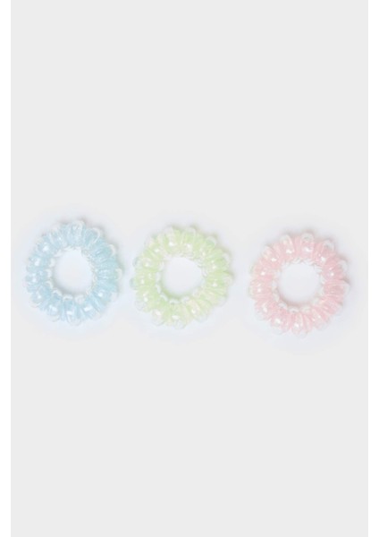 Kadın 3'lü Spiral Lastik Toka G0033AXNS