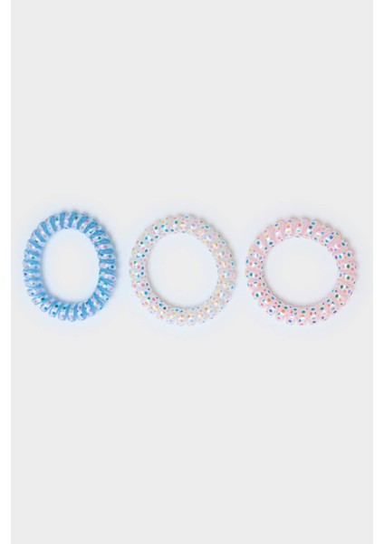 Kadın 3'lü Spiral Lastik Toka G0042AXNS
