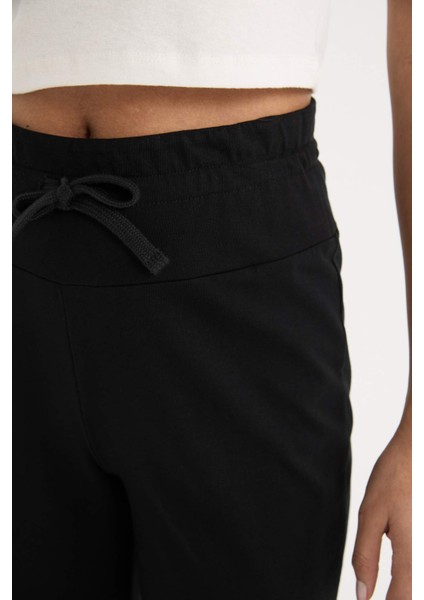 Fit Flare Fit Yüksek Bel İspanyol Paça Sporcu Pantolon indirimleri