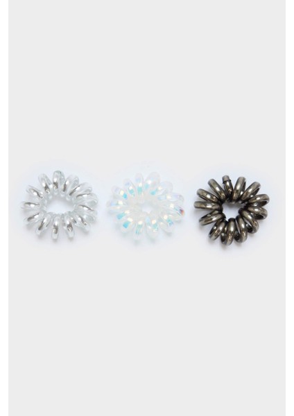 Kadın 3'lü Spiral Lastik Toka G0032AXNS