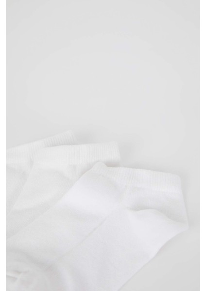 Kadın 3'lü Pamuklu Patik Çorap T7370AZNS indirimleri