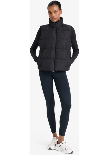 Fit Su İtici Regular Fit Dik Yaka Fermuarlı Cepli Şişme Yelek E9209AX25AU fiyatları