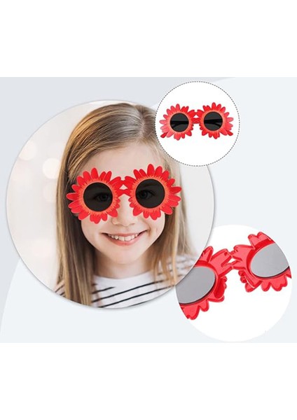 Kırmızı Renk Şekilli Parti Gözlüğü 18X10 cm fiyatları