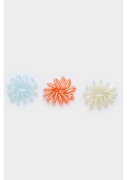 Kadın 3'lü Spiral Lastik Toka G0035AXNS