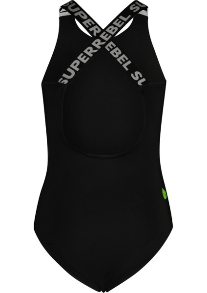 Siyah Kız Çocuk Mayo R501-5001- Basic Cool Bathing fiyatları