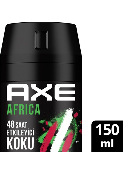 2 Adet Africa Erkek Deodorant Sprey 150 ml fiyatları