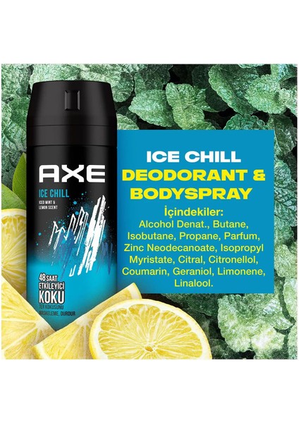 Ice Chill Erkek Deodorant Sprey 150 ml