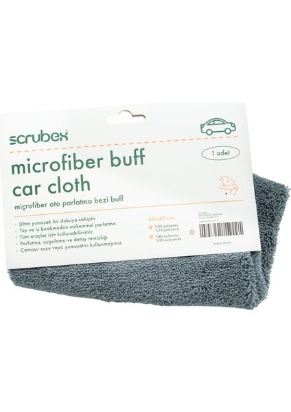 Mikrofiber Parlatma Detay Bezi Buff 40*40cm