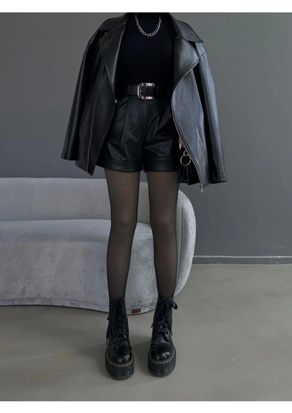 Freshness Içi Peluşlu Kışlık Termal Ten Görünümlü Siyah Peluş Tayt Külotlu Çorap indirimleri