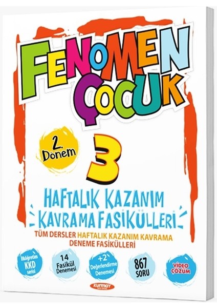 Fenomen Çocuk 3. Sınıf 2. Dönem Kkf Tüm Dersler 14+2 Fasikül fiyatları