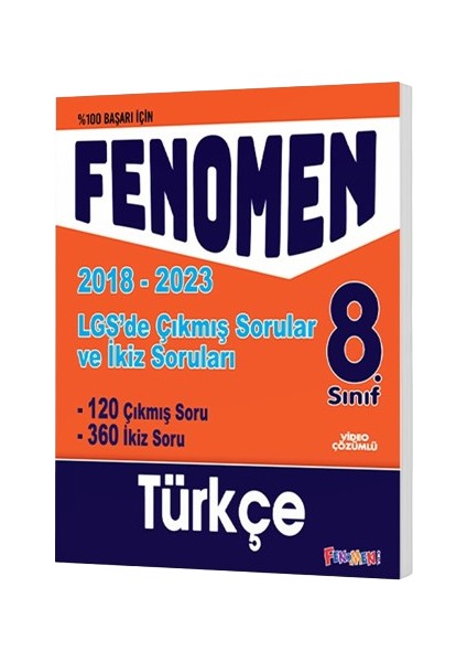 LGS Türkçe Çıkmıs Sorular ve İkiz Soruları 2018 - 2023 fiyatları