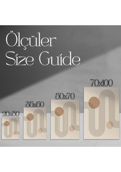 Minimalist Soyut Sanat Tablosu modelleri