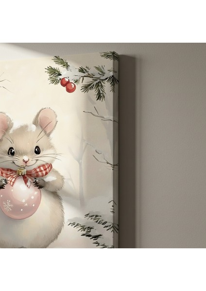 Sevimli Noel Faresi ve Pembe Süs Tablosu indirimleri