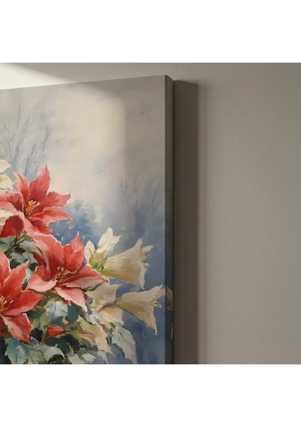 Kış Bahçesi Noel Çiçekleri Tablosu indirimleri