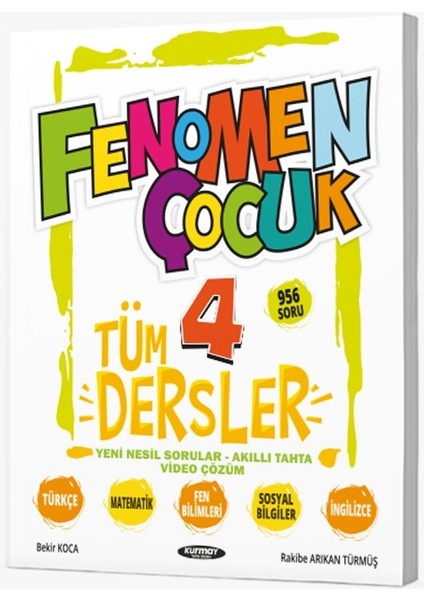 Fenomen Çocuk 4. Sınıf Tüm Dersler Soru Bankası fiyatları