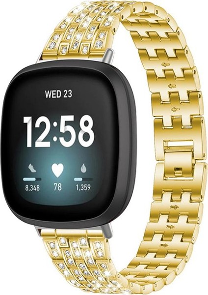 Metal Saat Kayışı Fitbit Versa 4/3 / Sense 2 / Sense Için (Yurt Dışından) fiyatları