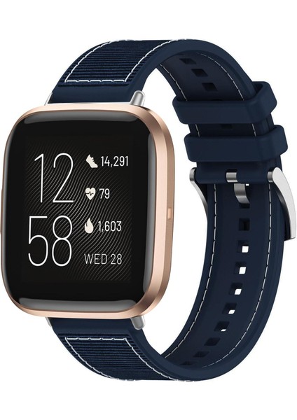 Versa 2/versa/versa Lite 20MM Için Silikon Kayış Fitbit (Yurt Dışından)