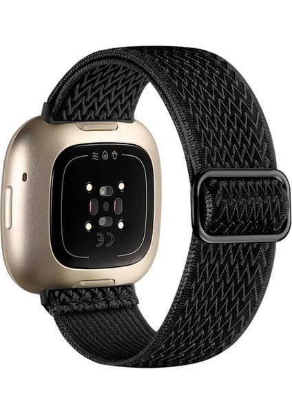 Naylon Saat Kordonu Fitbit Versa Için 4/3 / Sense2 / 1 (Yurt Dışından)