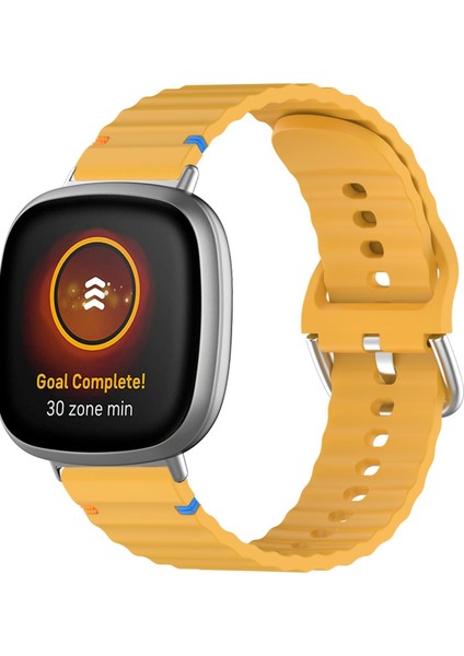 Silikon Saat Kayışı Fitbit Versa Için 3/4 / Sense 2 (Yurt Dışından)
