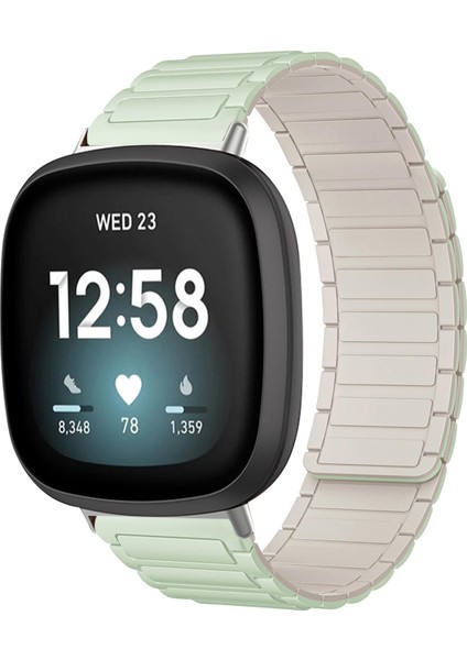 Silikon Saat Kordonu Fitbit Versa 4/3 / Sense 2 / Sense Için (Yurt Dışından)