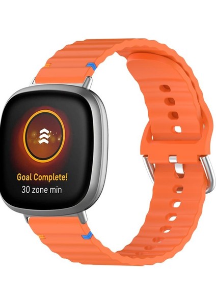 Silikon Saat Kayışı Fitbit Versa Için 3/4 / Sense 2 (Yurt Dışından) fiyatları